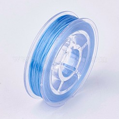 フラット弾性クリスタルストリング  弾性ビーズ糸  ストレッチブレスレット作り用  ミックスカラー  0.4mm  約16.4ヤード（15m）/ロール&nbsp;EW-G010-A