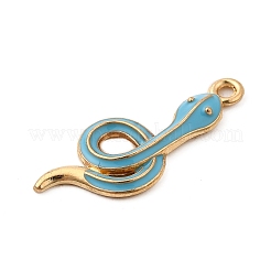 Alloy Enamel Pendants&nbsp;FIND-U031-14G-01