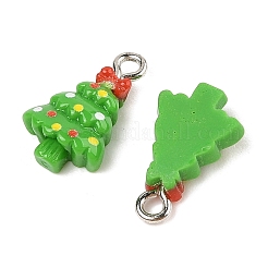 Christmas Theme Opaque Resin Pendants&nbsp;RESI-S08-02M