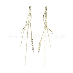 Brass Chain Tassel Big Pendants&nbsp;KK-R129-11G