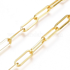 Soldered Brass Paperclip Chains&nbsp;CHC-D025-01G-01