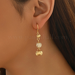 Round Brass Hoop Earrings&nbsp;QY9214