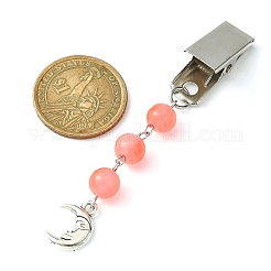 Peace Sign/Dragonfly/Moon Tibetan Style Alloy Pendant Credit Card Clip Puller&nbsp;JEWB-BR00131