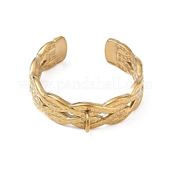 Braided 304 Stainless Steel Finger Rings Components&nbsp;SA-CBA45D5-16G