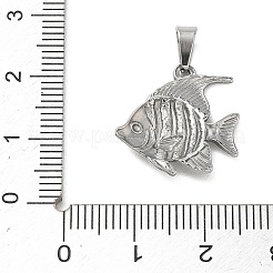 304 Stainless Steel Pendants&nbsp;STAS-B141-03F-P