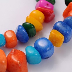 Natural Mashan Jade Beads Strands&nbsp;X-JBS014
