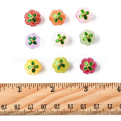 24Pcs 9 Colors Glass Charms&nbsp;GLAA-FS0002-42