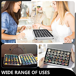 48 Grids Aluminum Boxes&nbsp;CON-WH0086-235C