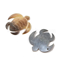 Natural Black Lip Shell Pendants&nbsp;SHEL-R100-09A