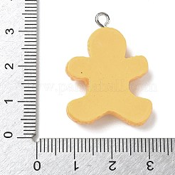 Christmas Theme Opaque Resin Pendants&nbsp;RESI-I344-04P-02