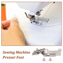 Iron Sewing Machine Presser Foot with Screws&nbsp;FIND-WH0110-601