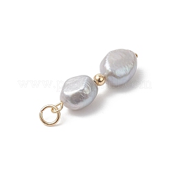 Natural Pearl Pendants&nbsp;PALLOY-JF04903