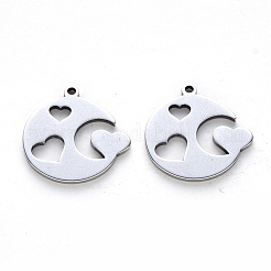 Non-Tarnish 201 Stainless Steel Pendants&nbsp;STAS-N092-18