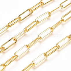 Soldered Brass Paperclip Chains&nbsp;CHC-D025-01G-01
