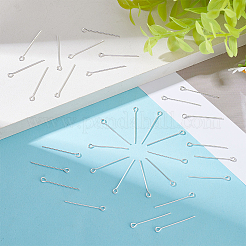 100Pcs Brass Eye Pins&nbsp;KK-BBC0024-76C