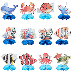 12Pcs Paper Display Decorations&nbsp;AJEW-WH20210-002