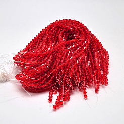 Transparent Glass Beads Strands&nbsp;EGLA-A039-T4mm-D14
