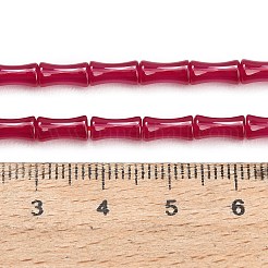 Lab Grown Red Corundum Beads Strands&nbsp;GG-CBAC488-03B