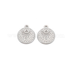 Non-Tarnish 304 Stainless Steel Pendant Rhinestone Settings&nbsp;STAS-N097-183P
