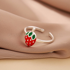 Brass Enamel Cuff Open Rings&nbsp;WGF29A6-01