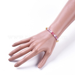 Acrylic Imitated Pearl  Stretch Kids Bracelets&nbsp;BJEW-JB04570