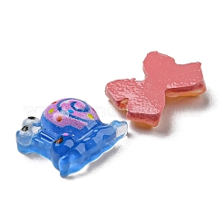 3D樹脂カボション  ネイルアートデコレーションアクセサリー  混合図形  ミックスカラー  5.5~13x5.5~15.5x1.5~4.5mm&nbsp;MRMJ-XCP0001-53