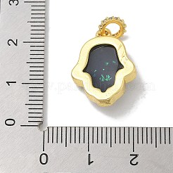 Rack Plating Brass Pendants&nbsp;KK-Q009-05G-04