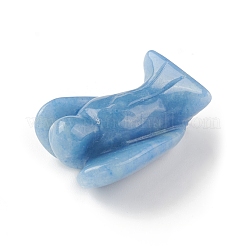 Dyed & Heated Natural Blue Aventurine Figurine Display Decoration&nbsp;G-G864-01A-09