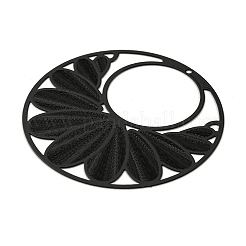 Spray Printed 430 Stainless Steel Pendants&nbsp;STAS-P359-01G