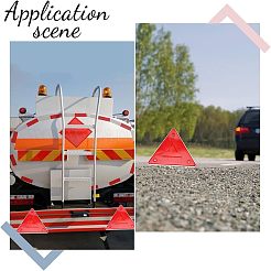 10Pcs 2 Colors Slow Moving Vehicle Sign&nbsp;AJEW-CA0003-39