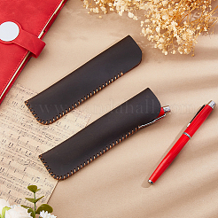 2Pcs Cowhide Pen Holder&nbsp;ABAG-FH0001-14