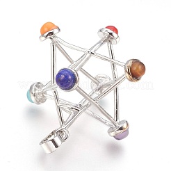 Natural & Synthetic Gemstone Pendants&nbsp;KK-F756-03P