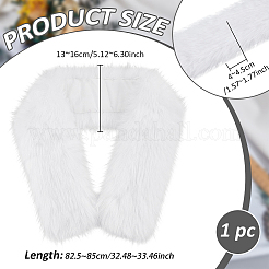 Artificial Fox Wool Collar for Women&nbsp;DIY-BC0017-13C