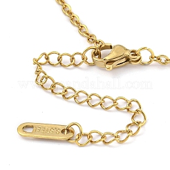304 Stainless Steel Cable Chains Bracelet Making&nbsp;AJEW-P119-01G
