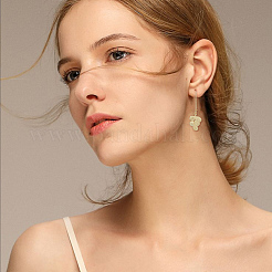 80Pcs 8 Styles Brass Hoop Earring Findings&nbsp;FIND-BBC0004-67