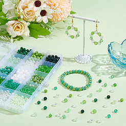 750Pcs 15 Styles Saint Patrick's Day DIY Beads Kits&nbsp;DIY-SP0006-64B