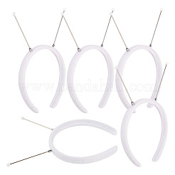 Cloth and Plastic Hair Bands&nbsp;OHAR-TAC0020-01G