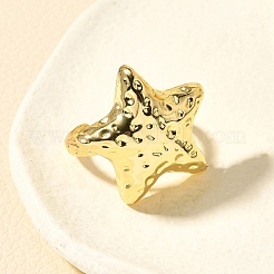 Brass Cuff Rings for Women&nbsp;RJEW-Q008-07C-G