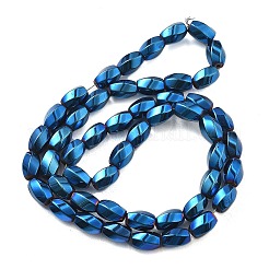 Electroplated Synthetic Non-magnetic Hematite Beads Strands&nbsp;G-P545-G02-02E