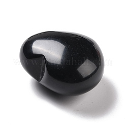 Natural Obsidian Heart Love Stone&nbsp;G-M393-02