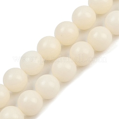 Natural Bodhi Root Beads Strand&nbsp;WOOD-B010-C02-12mm