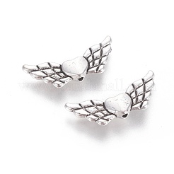 Tibetan Style Alloy Angeltee Beads&nbsp;TIBEB-5494-AS-NR