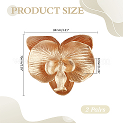 Plastic Shoe Decorations&nbsp;FIND-WH0139-813