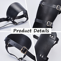 Imitation Leather Boot Cover&nbsp;AJEW-WH20003-14B