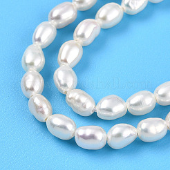 Natural Cultured Freshwater Pearl Beads Strands&nbsp;PEAR-N012-03Q