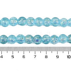 Handmade Foil Lampwork Beads Strands&nbsp;FOIL-K003-06A-07