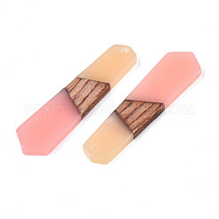 Resin & Walnut Wood Pendants&nbsp;RESI-N025-020