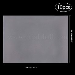 プラスチック透明シム  せっけん作り  長方形  透明  42x29.6x0.01cm&nbsp;DIY-WH0176-72