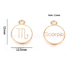 Alloy Enamel Charms&nbsp;ENAM-CJ0001-21
