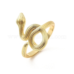 Brass Cuff Rings for Women&nbsp;RJEW-F188-02G